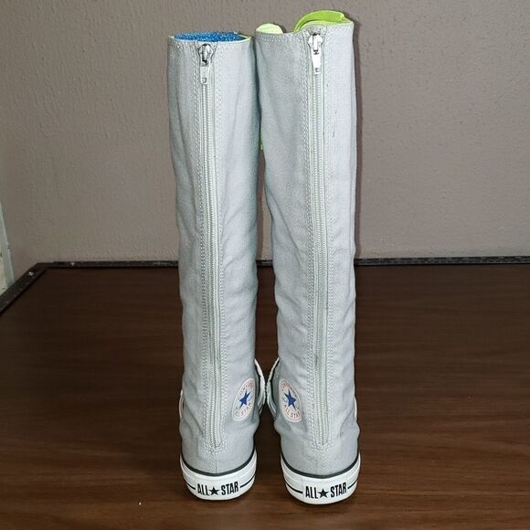 Converse All Stars Knee High Gray Chuck Taylors 5‎ - Picture 6 of 10